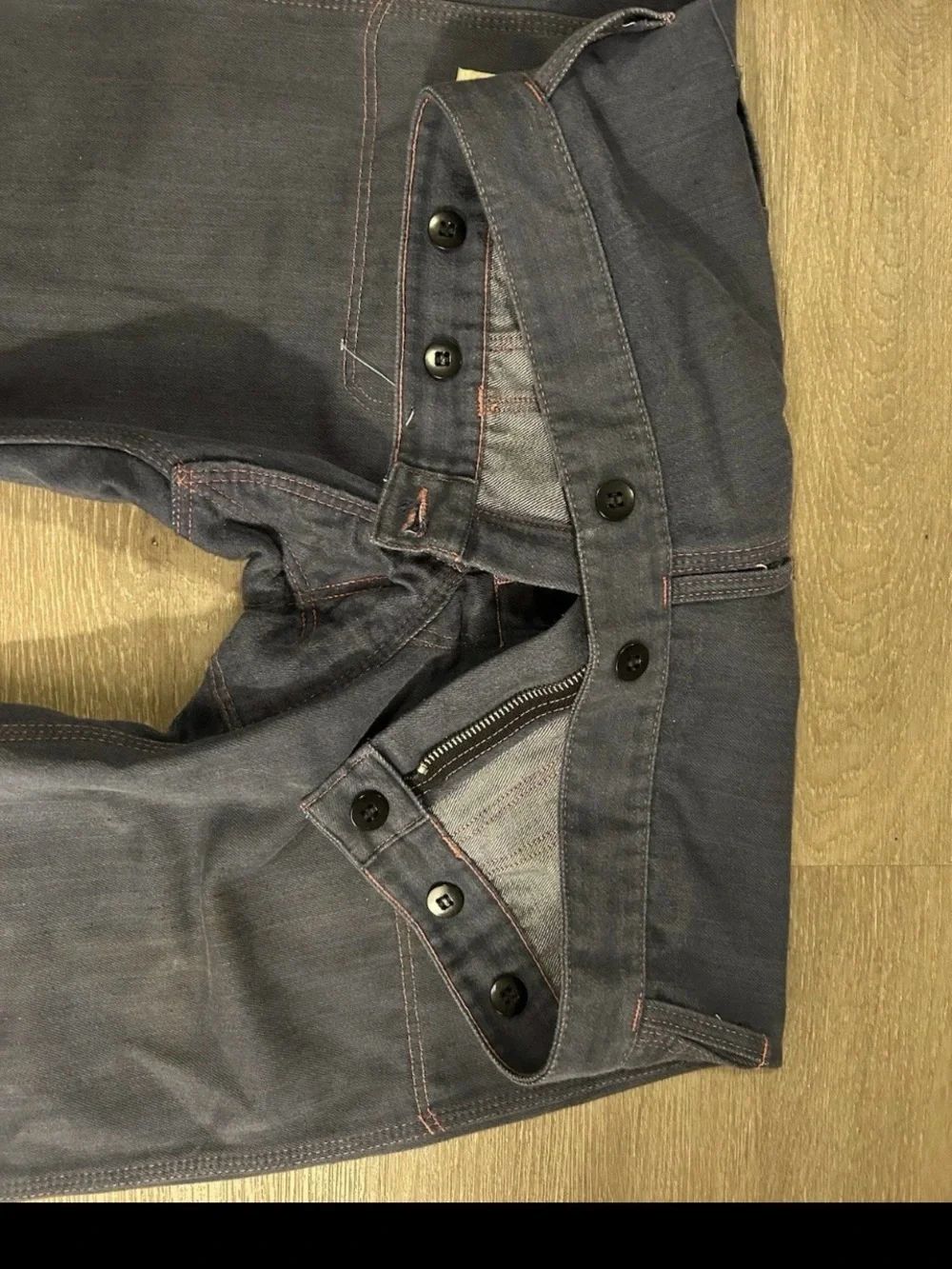 VTG Milro Shearmaster Ironbark Denim Sheep Shearing Jeans Dead Stock Size 34/28